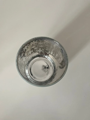 Windlicht im weihnachtlichen Schneeflocken Design Bild 4