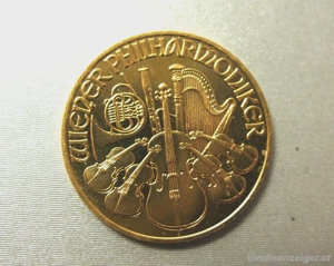 Goldmünze Österreich Wiener Philharmoniker 1 4 Oz 2008 Feingold 999,9%