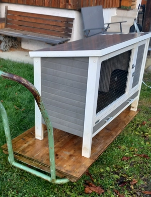 Verkaufe  Hasenstall Bild 3