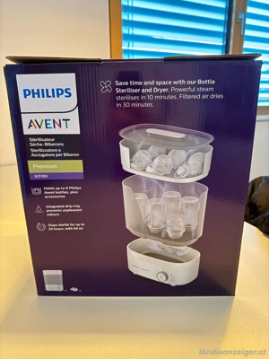 Philips AVENT Babyfläschchen-Sterilisator und -Trockner Bild 2