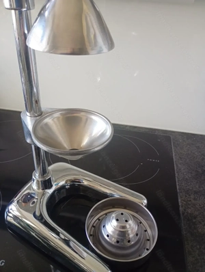 Orangen Zitronenpresse Metall Bild 5