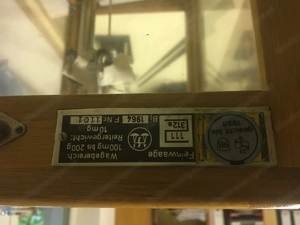 Apothekerwaage Analysenwaage Feinwaage SAUER Vintage Bild 4