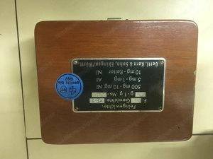 Apothekerwaage Analysenwaage Feinwaage SAUER Vintage Bild 5