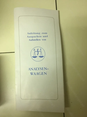 Apothekerwaage Analysenwaage Feinwaage SAUER Vintage Bild 7