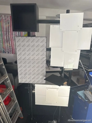 Lampe für spannrahmen