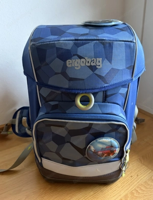 Schultasche Ergobag, leer 700 g schwer, blau