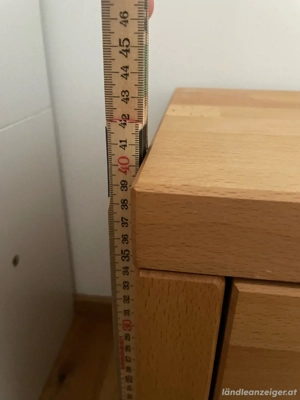 Nachtkästchen Kernbuche Bild 3