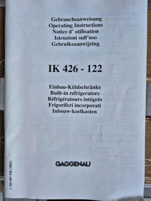 Einbaukühlschrank "Gaggenau IK 426-122" Bild 3