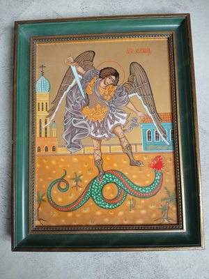 Bild "Der heilige Michael". Nur 3000 Exemplare auf der Welt. Bild 3