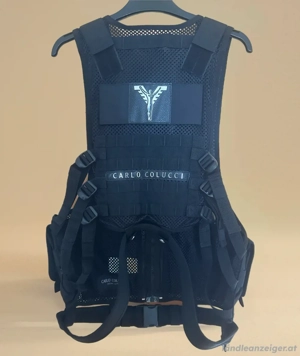 Carlo Colucci taktische Weste Militär XL getragen von Toni Der Assi (Videodreh) Bild 2