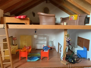 Grosses Puppenhaus, Räume sind beleuchtbar Bild 5