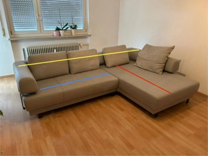 Sofa mit Ausziehfunktion
