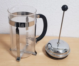 Bodum Kaffee Zubereiter, Kaffee Kanne, 8 Tassen = 1 L, gebraucht, funktionsfähig Bild 2