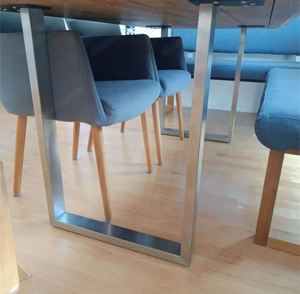 Holztisch von Casa Hohenems, Größe 200 x 100 cm, Eiche massiv geölt Bild 2