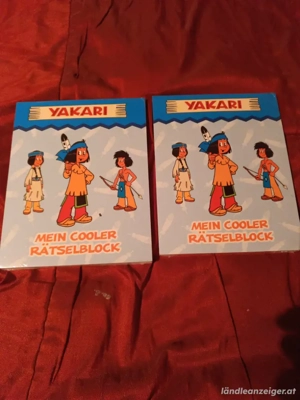 Yakari Rätsel Blöcke.