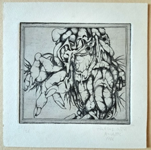 Franz Anatol Wyss - Radierung Bild 2