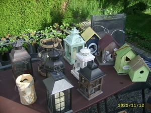 Laternen Vogelhäuschen Deco