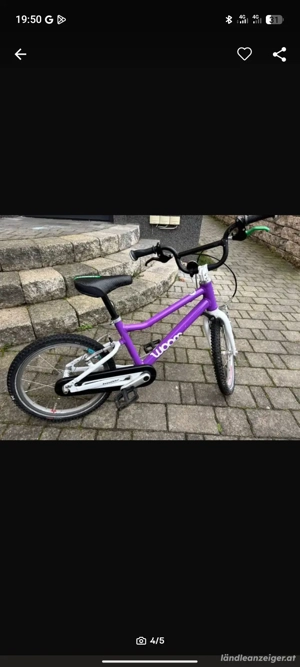 Woom3-Kinderfahrrad-lila Bild 4