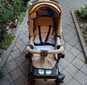 Hartan Kinderwagen inkl. Lammfellsack, Muffs, Regenabdeckung, uvm Bild 2