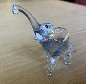 Elefant aus Glas  Bild 3
