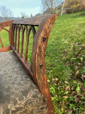 Alte Couch, ca. 1900 Bild 3