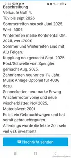 Golf IV tdi. 90PS. vieles neu!! Bild 4