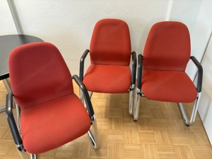 Runder Tisch mit 3 Stühlen Bild 3