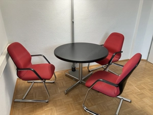 Runder Tisch mit 3 Stühlen Bild 2