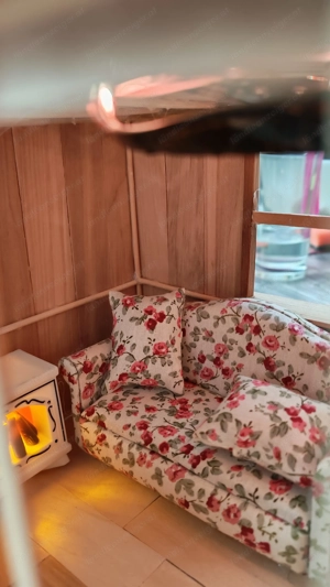 Selbst gebastelten Miniaturhaus Bild 4