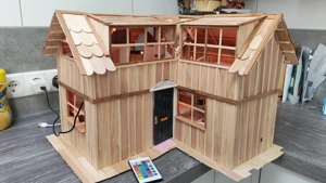 Selbst gebastelten Miniaturhaus Bild 7
