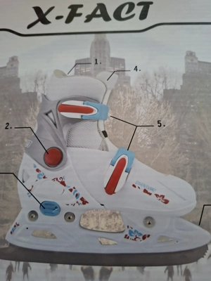 Neue Eislaufschuhe für Mädchen Bild 2