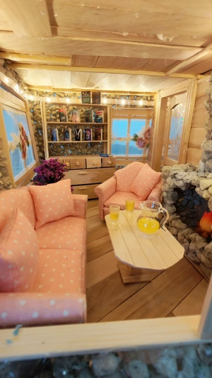 Selbst gebasteltes Miniaturhaus  Bild 2