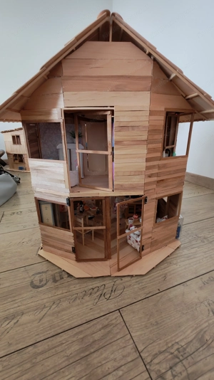 Selbst gebasteltes Miniaturhaus  Bild 3