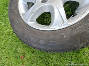 Borbet Felgen Winterreifen 195 65 - R 15 VW Audi 5x112 Bild 2