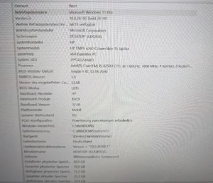 HP Notebook Convertible X360 - 15 Zoll Touch Core i5 20GB RAM 1TB HDD 256GB SSD Bild 4