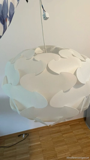 Lampenschirm weiß Ikea Bild 2