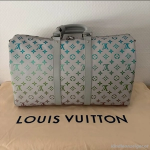 Louis Vuitton Keepall 45 Damier Infini Nappa Leder Bild 2