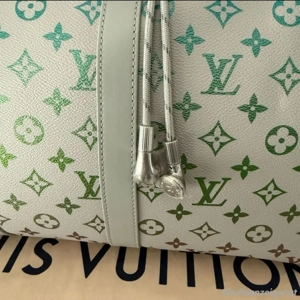 Louis Vuitton Keepall 45 Damier Infini Nappa Leder Bild 4