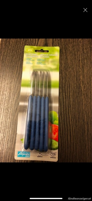 5 Küchenmesser aus Edelstahl