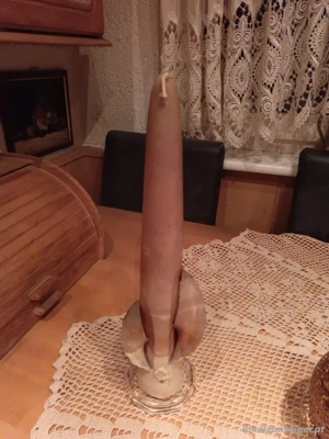 Kerze edel u.alt 45 cm