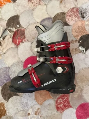 Kinderski: Head V Sharp Team L117 cm R 6.9 mit Schischuh Bild 2