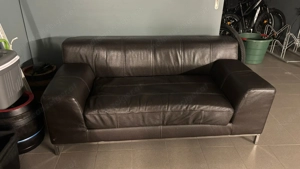 Gebrauchte Ikea Kramfors Couch und Hocker zu verschenken Bild 2