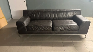 Gebrauchte Ikea Kramfors Couch und Hocker zu verschenken Bild 3