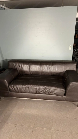 Gebrauchte Ikea Kramfors Couch und Hocker zu verschenken Bild 4