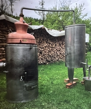 Brennkessel mit Wasserbad aus Edelstahl 74L  Bild 6