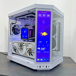 Hyte Q70 Touch AMD Ryzen 7 9800X3D NVIDIA Bild 3