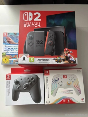 Nintendo Switch 2 inkl.zubehör (Wie neu) inkl.