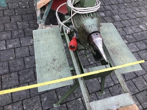 Holzspalter und Kreissäge mit Wippfunktion für Brennholz  Bild 11