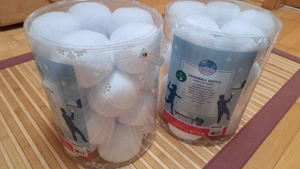 Indoor Schneebälle