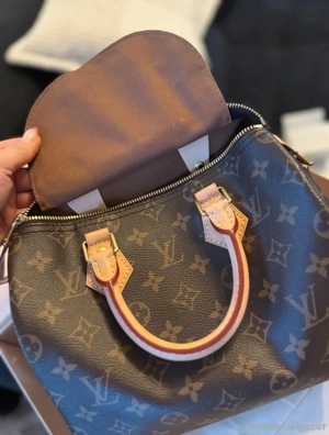 Louis Vuitton Speedy 25 Monogram. Bild 3